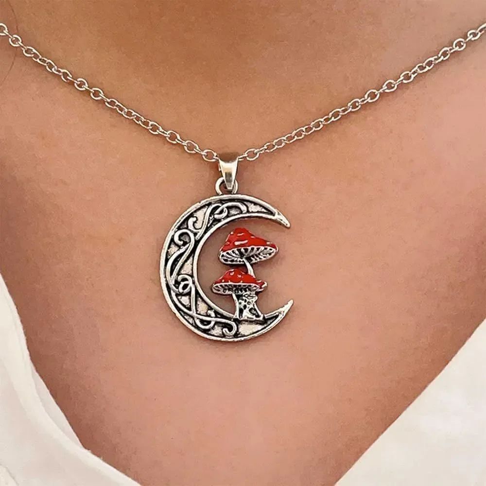 Mushroom necklace S208